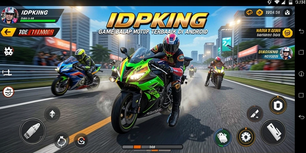 Tampilan gameplay <strong>IDPKING</strong> yang menegangkan dan penuh adrenalin.