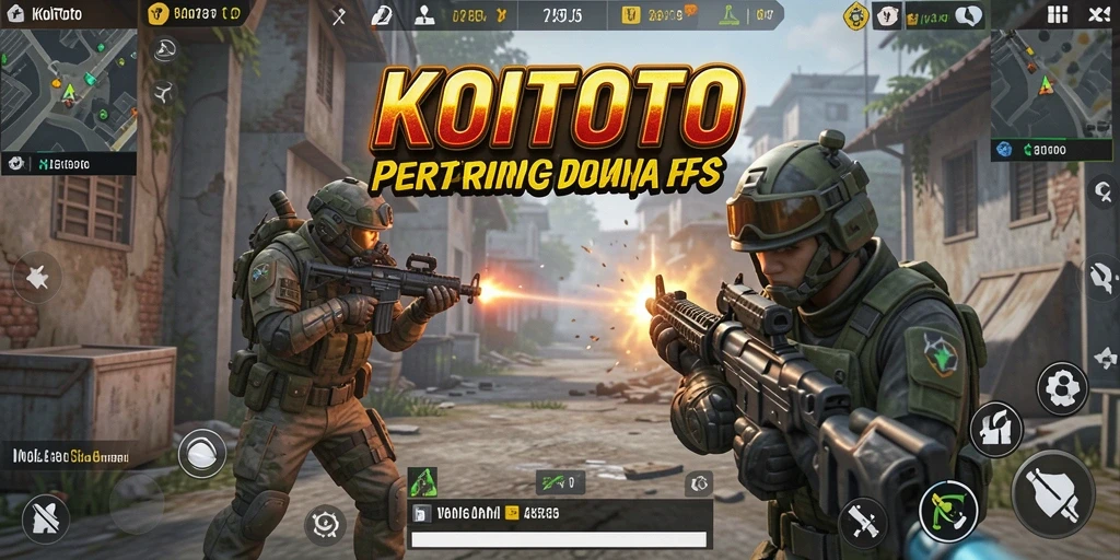 Gameplay seru KOITOTO yang mendebarkan dan penuh aksi.