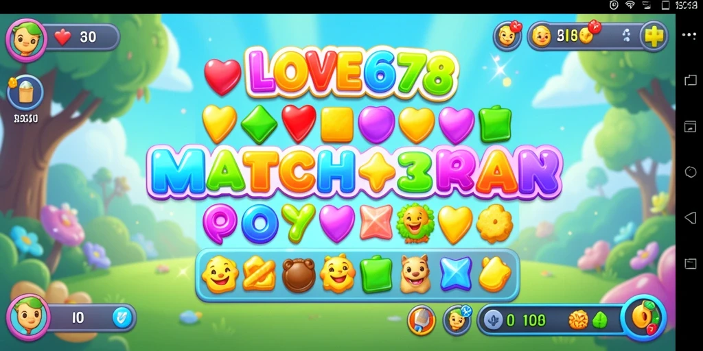Gameplay seru dan warna-warni dari LOVE678 yang menantang.