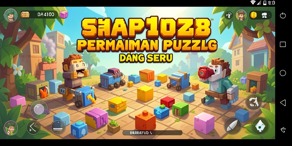 Screenshot gameplay SIAP108 yang menampilkan berbagai tantangan puzzle.