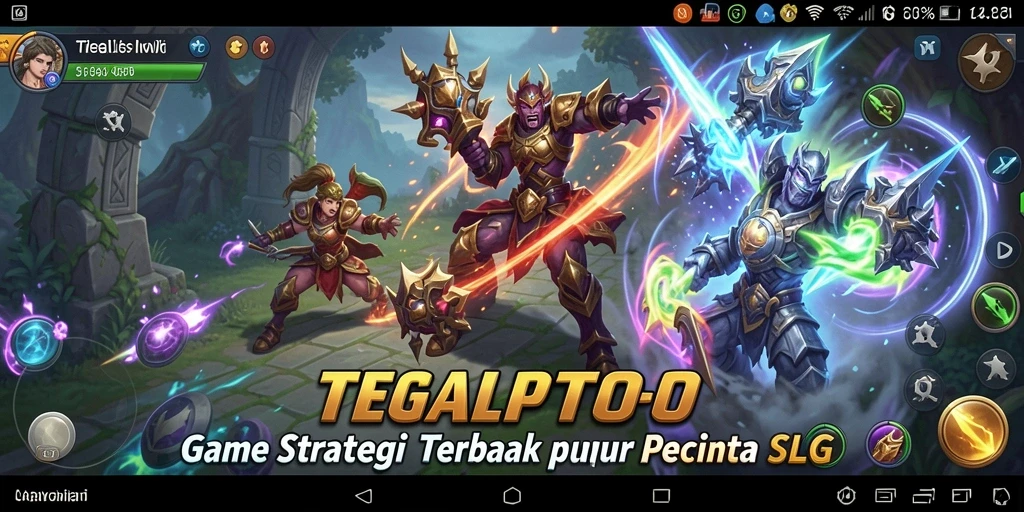 Screenshot gameplay <strong>TEGALTOTO</strong> menunjukkan aksi strategi yang intens dan manajemen sumber daya.